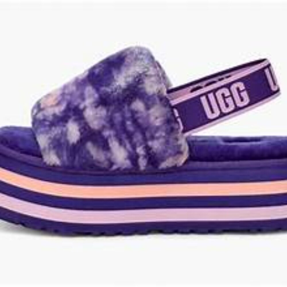 Ugg Disco Marble Platform Marble Sides SZ 9